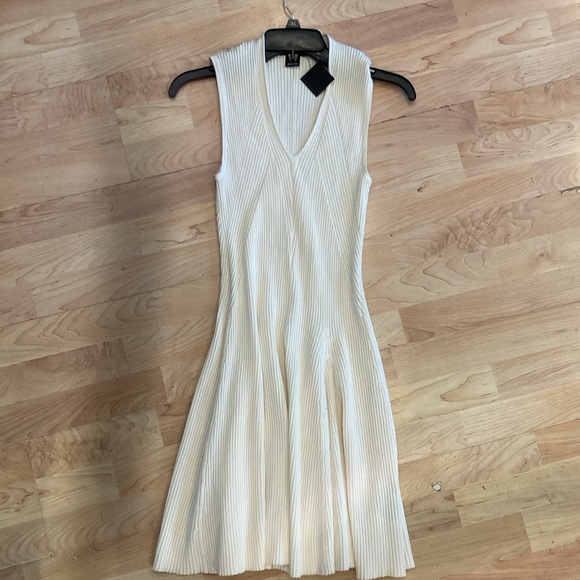 Club Monaco Cream Dress size Small - Picture 2 of 5
